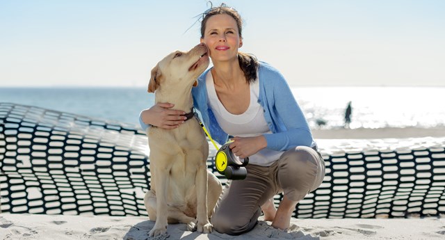 Flexi New Neon Kobbel Med Bånd 5 m - Gul