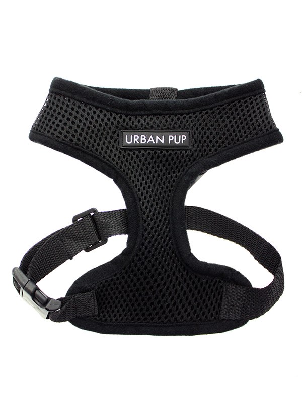 Jet Black Soft Mesh Hundesele