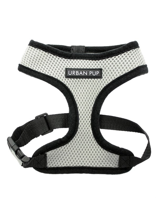 Steel Grey Soft Mesh Hundesele
