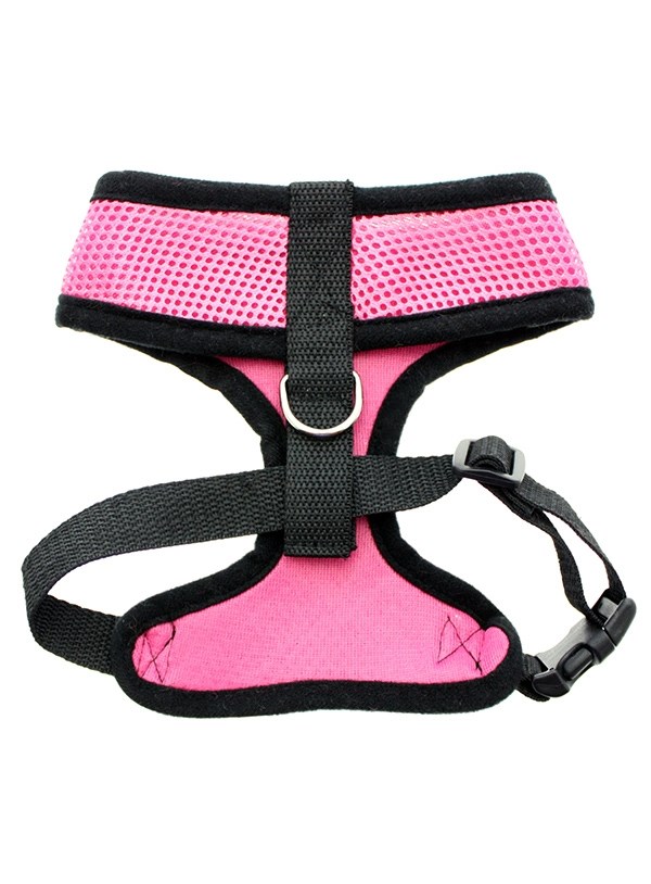 Pink Soft Mesh Hundesele