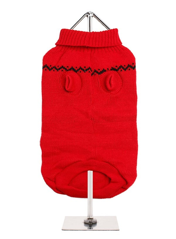 Rudolfs Röda - Strikket Hundegenser