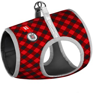 Waudog Clothes Soft - Jacket Hundesele Plaid Red