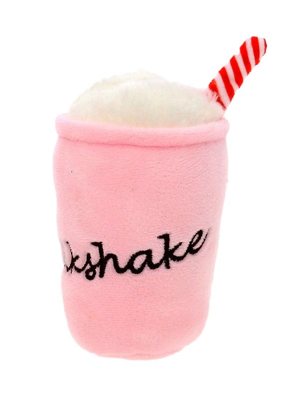 Milkshake Plush & Squeaky Hundeleke