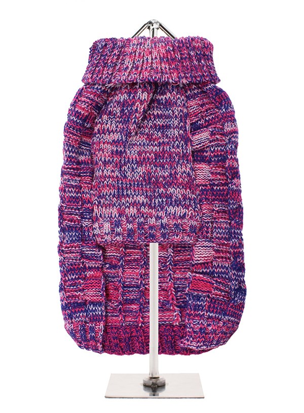 Pink Chunky Knitted Sweater