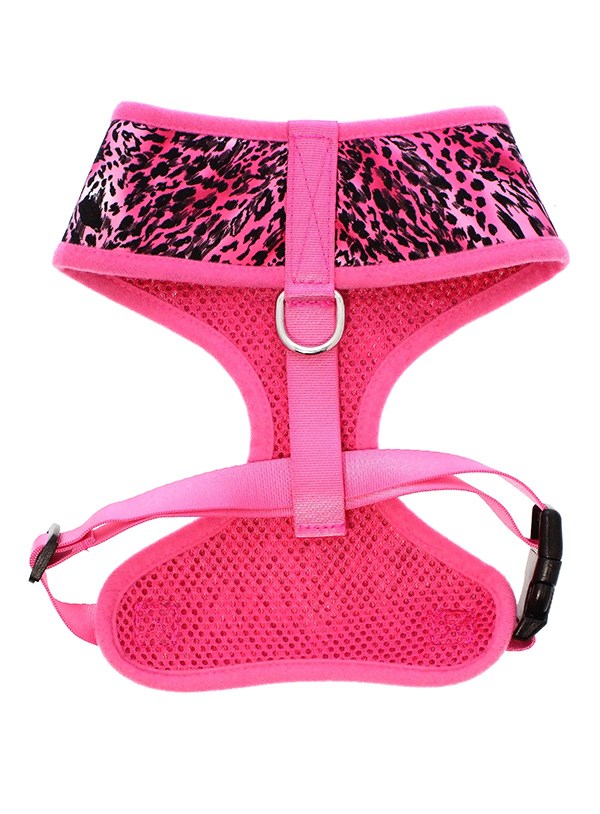 Pink Leopard Print Hundesele