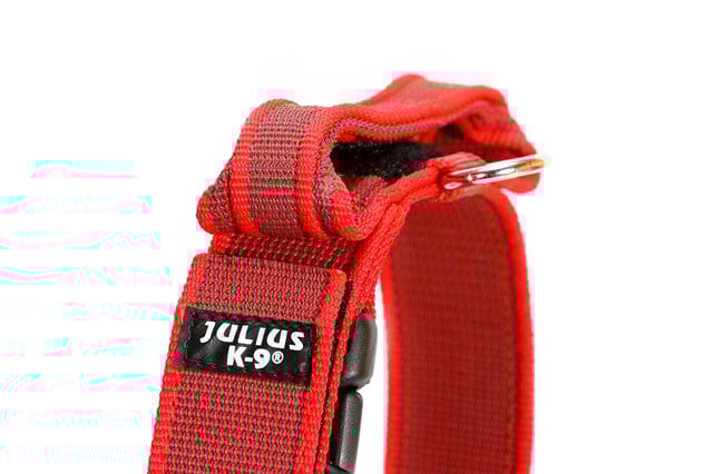 Julius K9 SuperGrip Halsbånd Rød