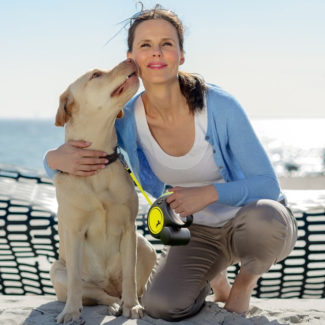 Flexi Multi Box Godbiter- & hundeposeholder - Svart