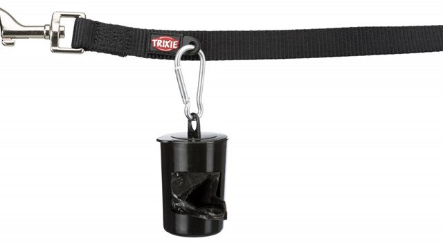 Hundeposeholder med karabinkrok - 2x20 poser inkludert