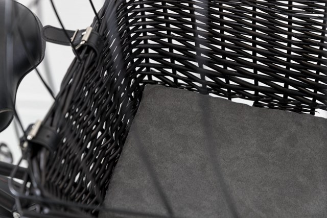 Sykkelkurv opp til 8 kg Svart - For bagasjebrett