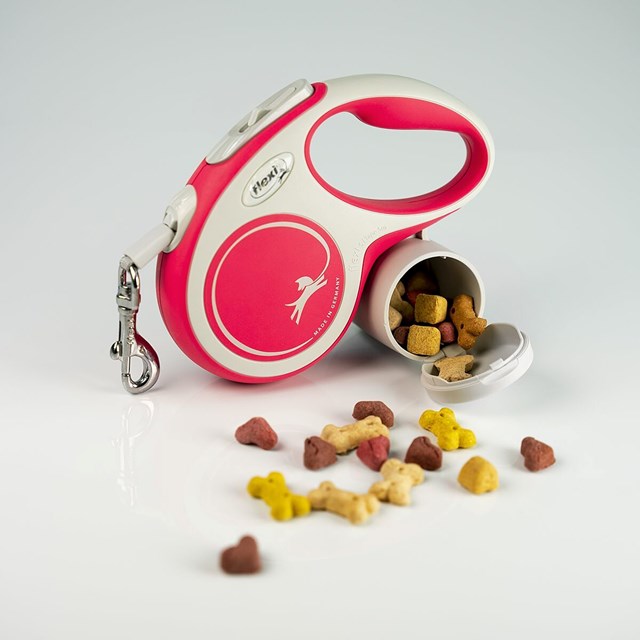 Flexi Multi Box Godbiter- & hundeposeholder - Grå