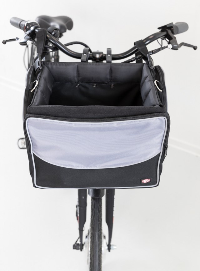 Sykkelkurv Front opptil 6 kg - Svart/Grå