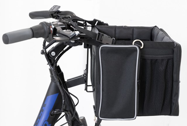 Sykkelkurv Front opptil 6 kg - Svart/Grå