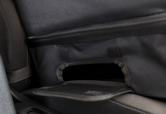 Bilsete 45 x 39 x 38,5 cm - Svart