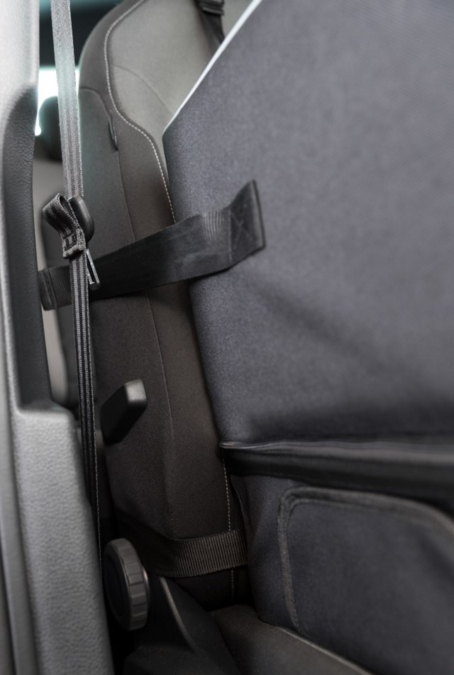 Bilsete 45 x 39 x 38,5 cm - Svart