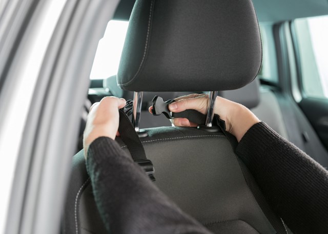 Bilsete 45 x 39 x 38,5 cm - Svart