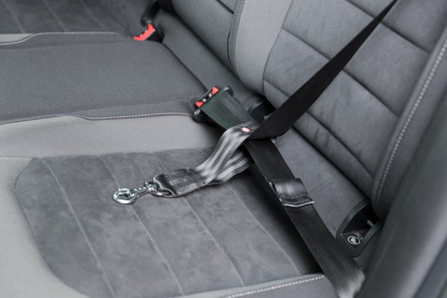 Universalfeste til bilsele 27 cm/45 mm - Svart