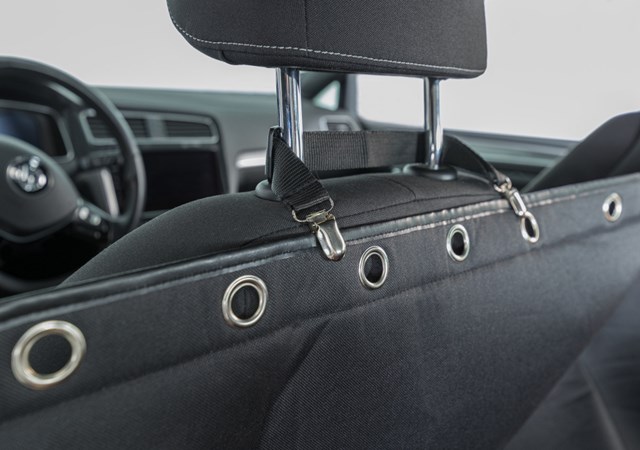 Bilbeskyttelse Baksete - Svart