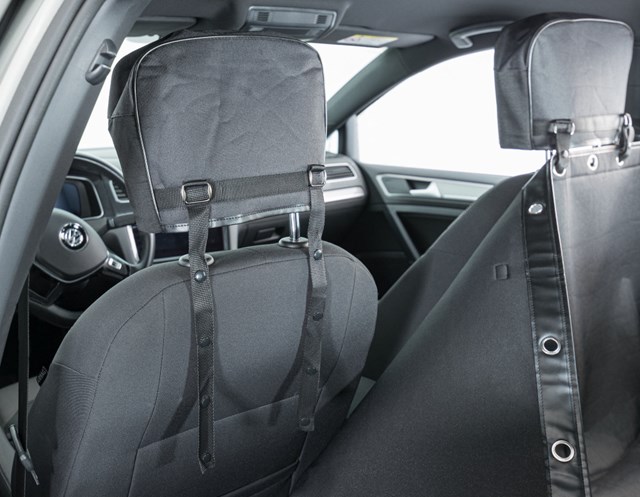 Bilbeskyttelse Baksete - Svart