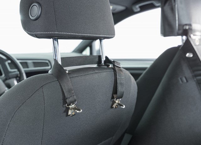 Bilbeskyttelse Baksete - Svart