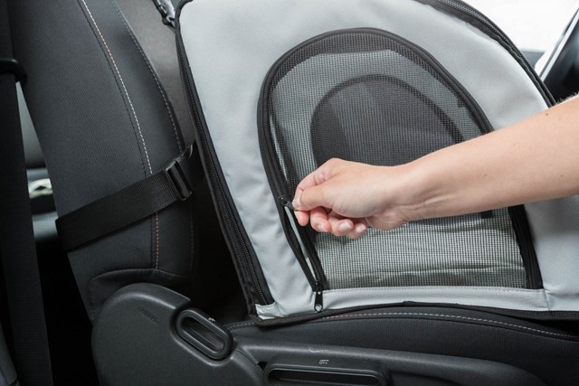 Bilsete 44×37×40 cm Grå/Svart