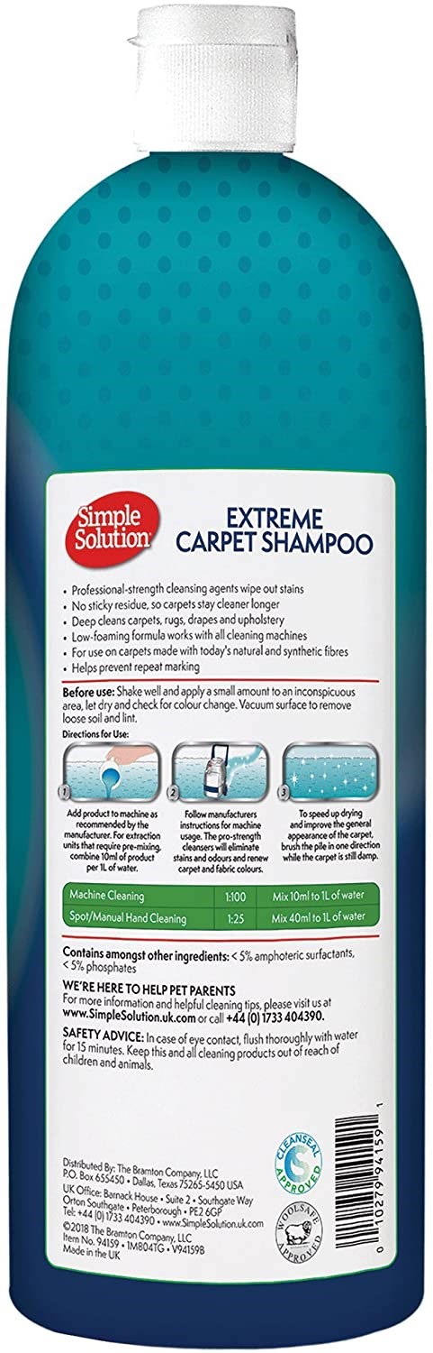 Extreme Carpet - Teppesjampo 1L