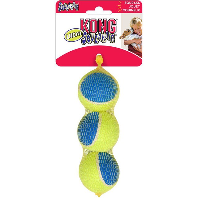 Kong Airdog Squeakair Ultra 3 pcs Ø7cm