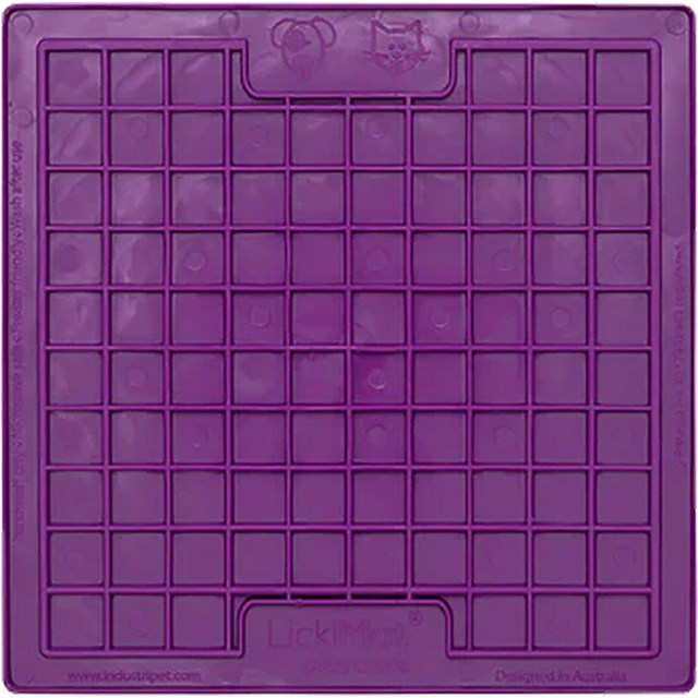 Lickimat Playdate Purple 20x20 cm
