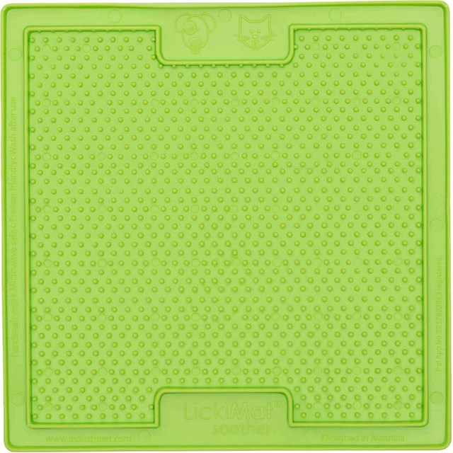 Lickimat Soother Hundeskål/Slikkematte grønn 20x20