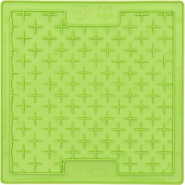 Lickimat Buddy Hundeskål/ Slikkematte grønn 20x20