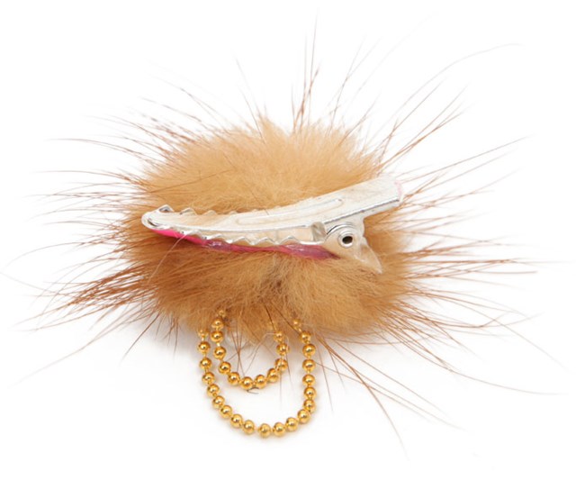 Peacock Feathers Hair Pin