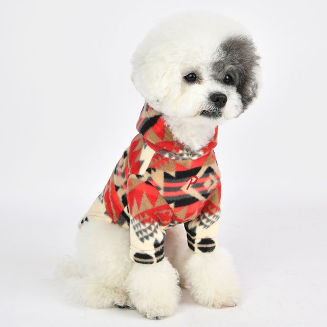 Dash Rød Fleece Hoodie