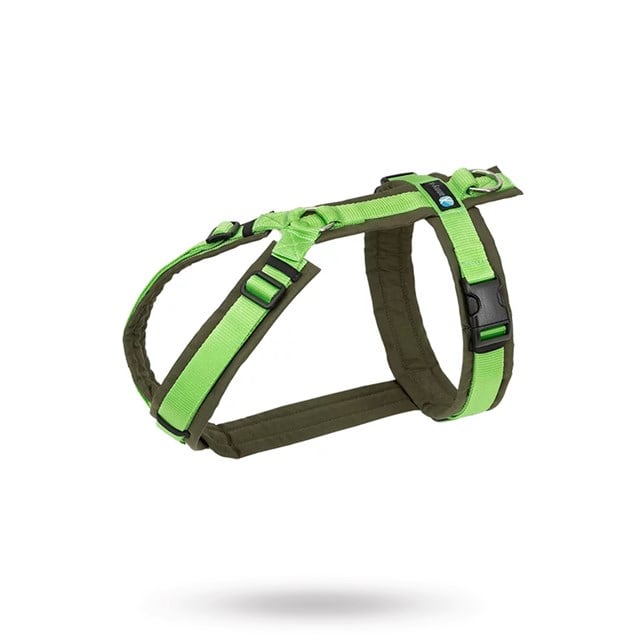 ANNY-X FUN HUNDESELE OLIVEN/GRØNN