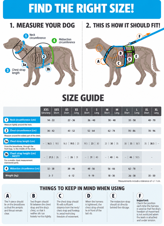 Anny-X Safety Hundesele Svart