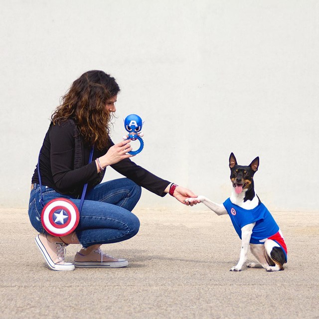 Captain America - Teething Ring