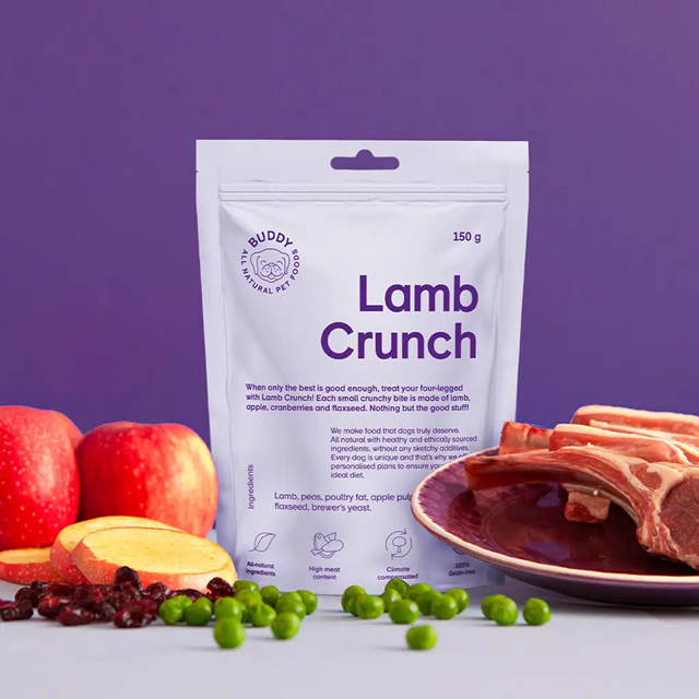 Buddy Crunchy Snack lamb & Cranberries 150g