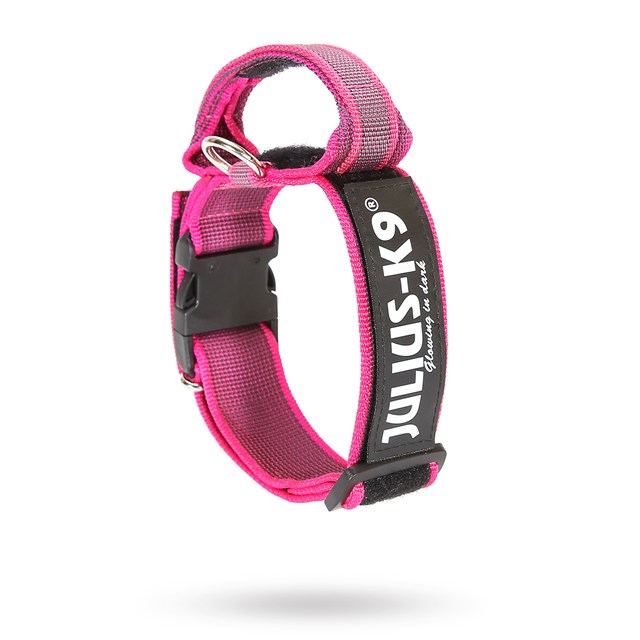 Julius K9 SuperGrip Halsbånd Rosa