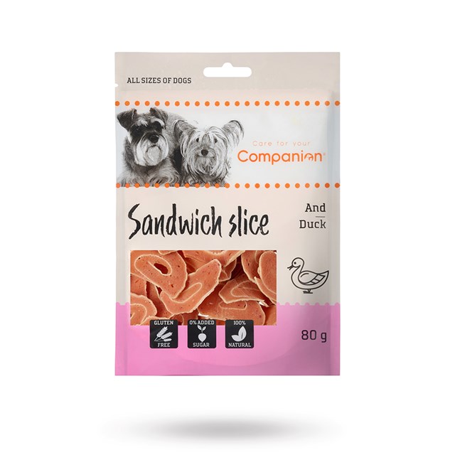 Companion Sandwich Slice 80g - And