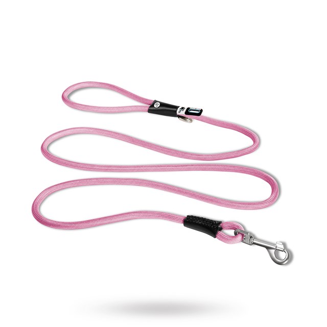 Curli Stretch Comfort Line Elastisk Hundekobbel - Rosa