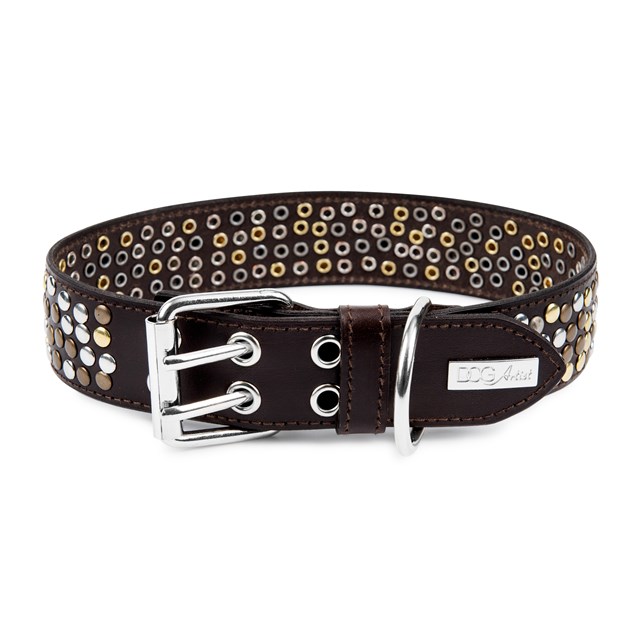 COOLSTUFF Brown - Lærhalsbånd