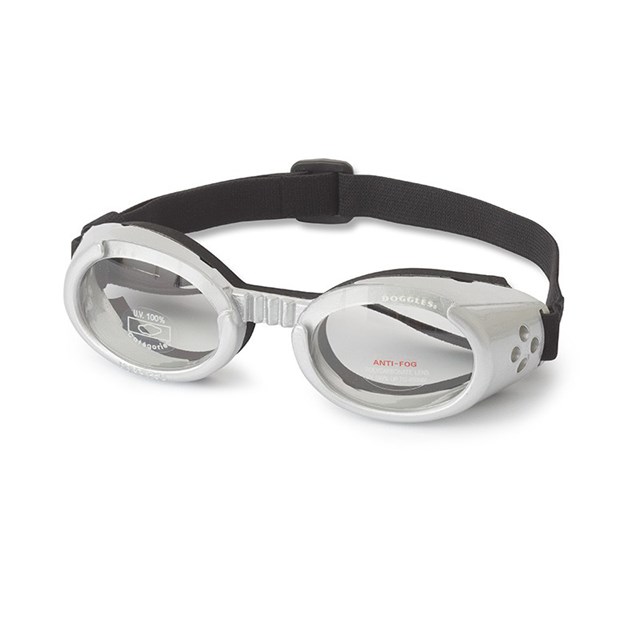 Hundebriller ILS - Silver / Clear Lens