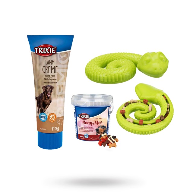 Snacksorm, godbitmix & lammpostei Kit