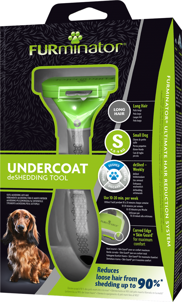 Furminator Deshedding Tool - For små hunder med lang pels