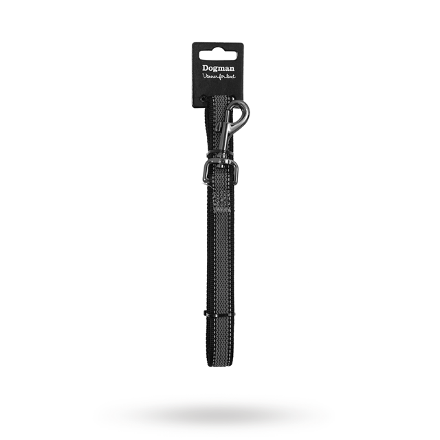 Dogman AntiSlip-kobbel Iris 180 cm - Svart