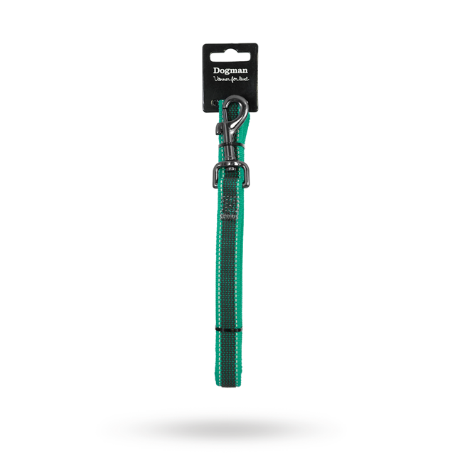 Dogman AntiSlip Koppel Iris 180 cm - Tyrkis