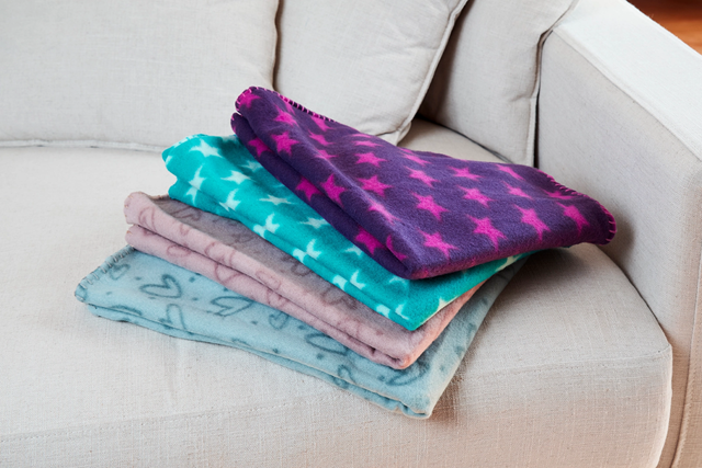 Dogman Filt Hjerte Tyrkis