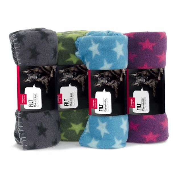 Dogman Teppe Stjerne Lilla