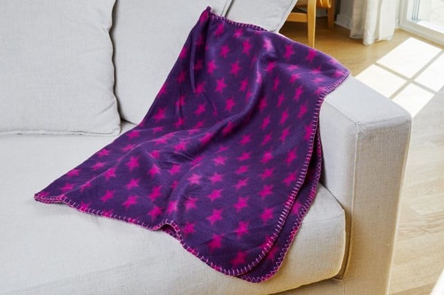 Dogman Teppe Stjerne Lilla