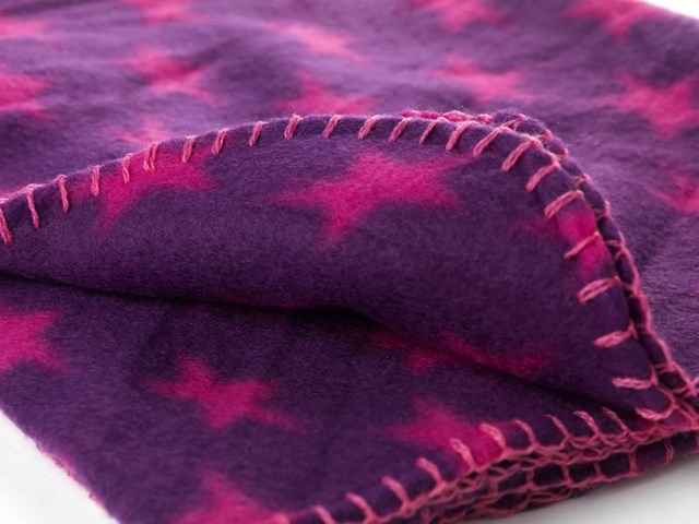 Dogman Teppe Stjerne Lilla