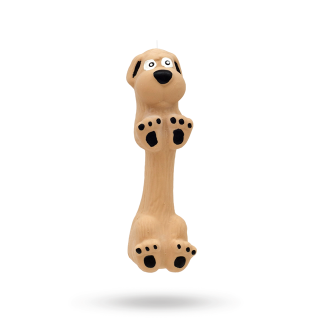 Dogman Latex Toy Dog With Squeaker