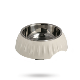 Dogman Skål Retro - Hvit